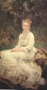 Marie Bracquemond The Woman in White (nn02) oil painting on canvas
